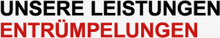 ENTR&Uuml;MPELUNGEN